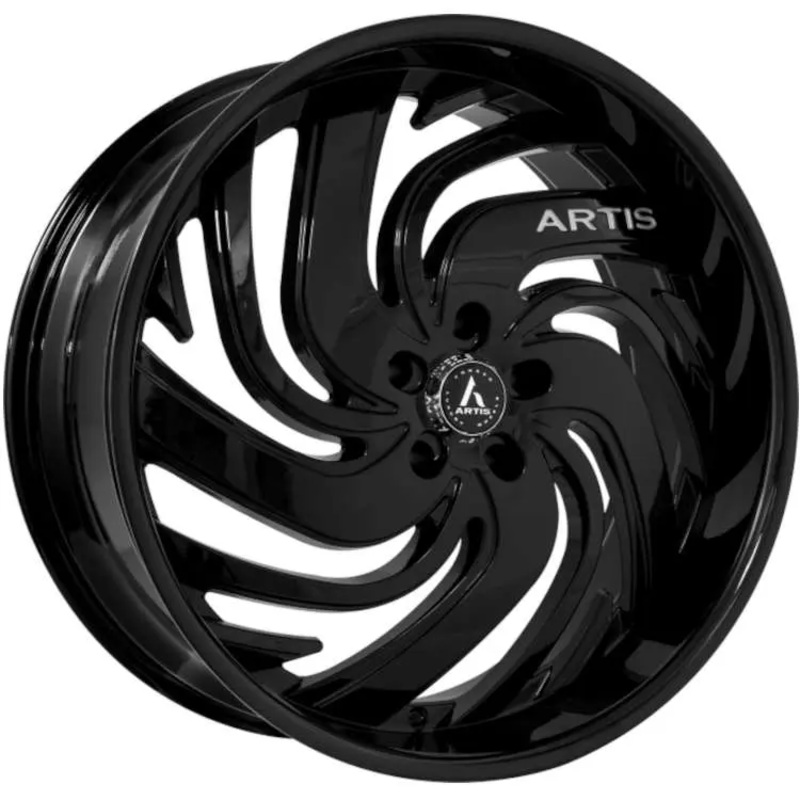 LEXANI FILLMORE GLOSS BLACK WHEELS | 24X9 | 5X108 | OFFSET: 25MM | CB: 74.1MM