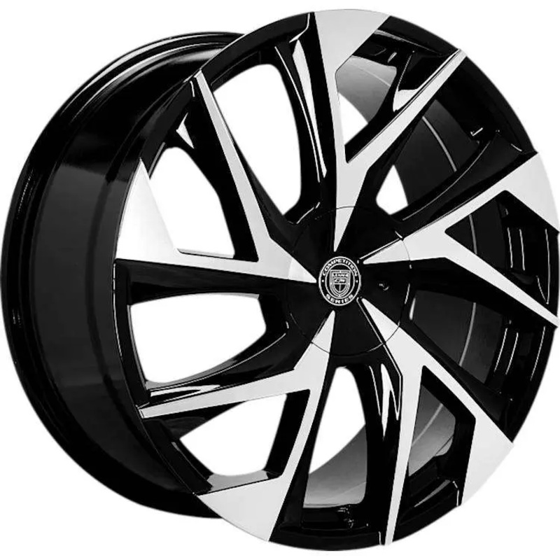 LEXANI GHOST GLOSS BLACK MACHINED FACE WHEELS | 28X10 | 6X139.7 | OFFSET: 30MM | CB: 78.1MM