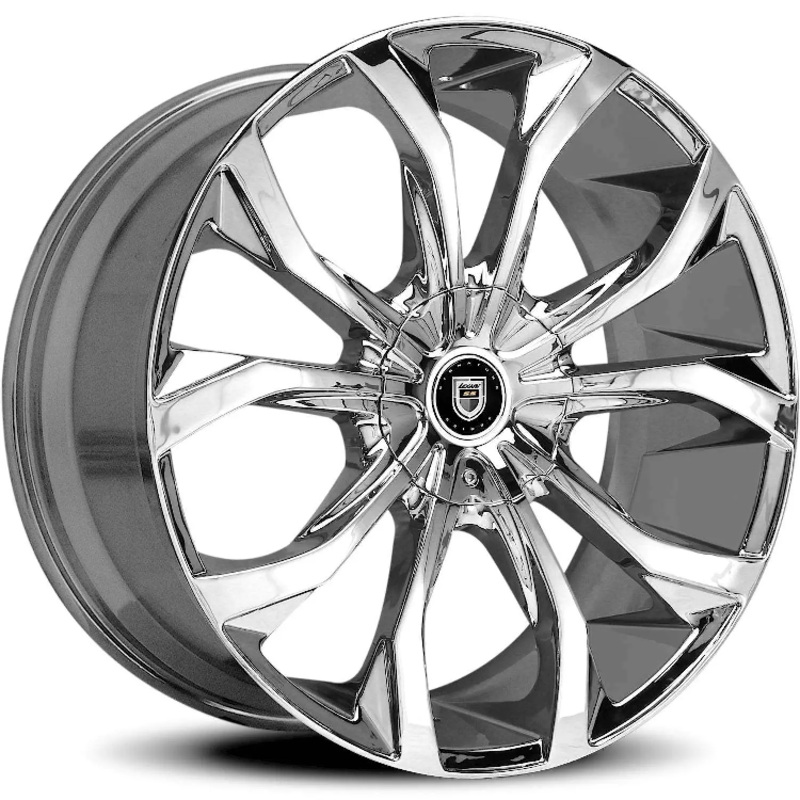 LEXANI LUST CHROME WHEELS | 24X10 | 6X139.7 | OFFSET: 30MM | CB: 78.1MM