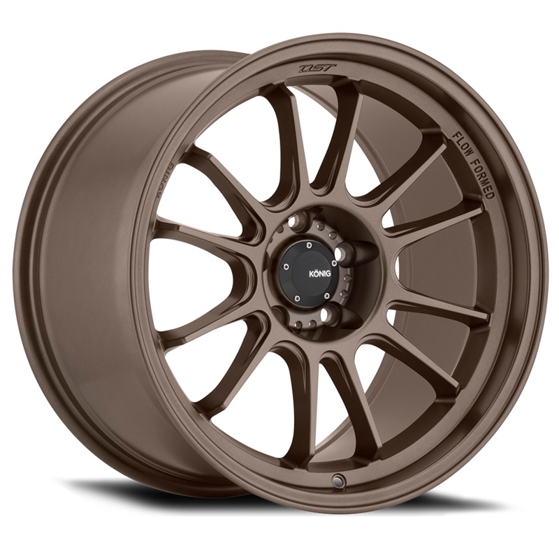 KONIG HYPERGRAM RACE BRONZE WHEELS | 16X7.5 | 4X100 | OFFSET: 38MM | CB: 73.1MM